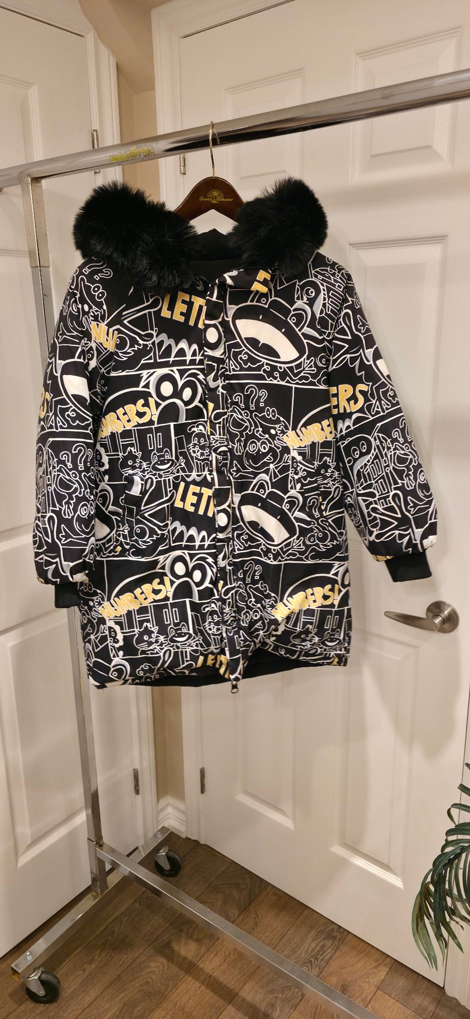 Kids Living Tales down parka 150/72, fits age 12
