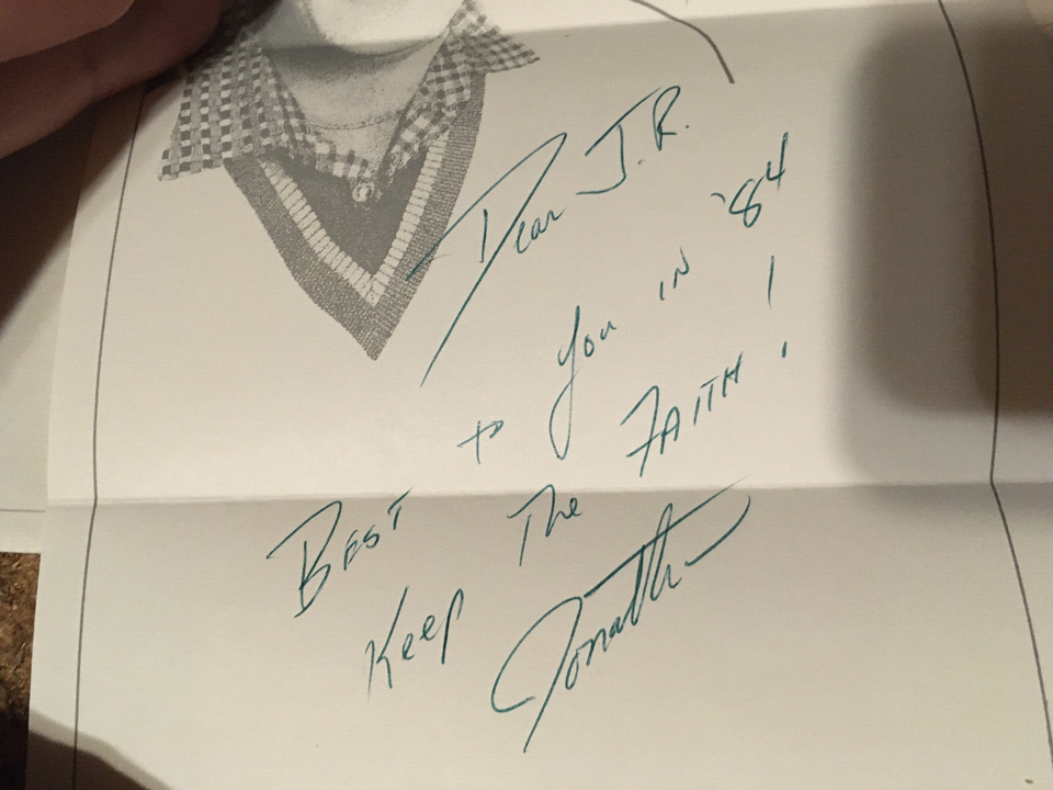 4X JONATHAN GREEN WTMJ WZUU RADIO ANNOUNCER SIGNED LETTERS - photo 5