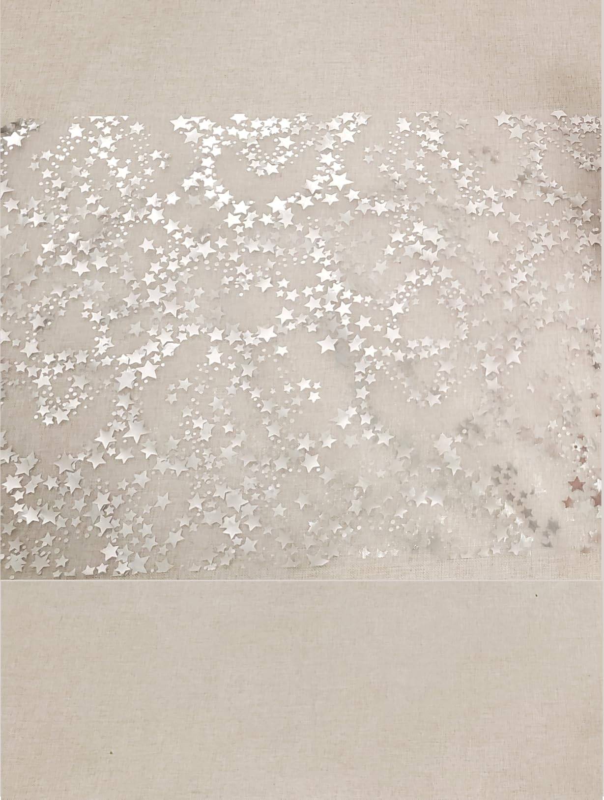 4-Pack Glitter Star Table Runners (2 Gold & 2 Silver) - photo 4