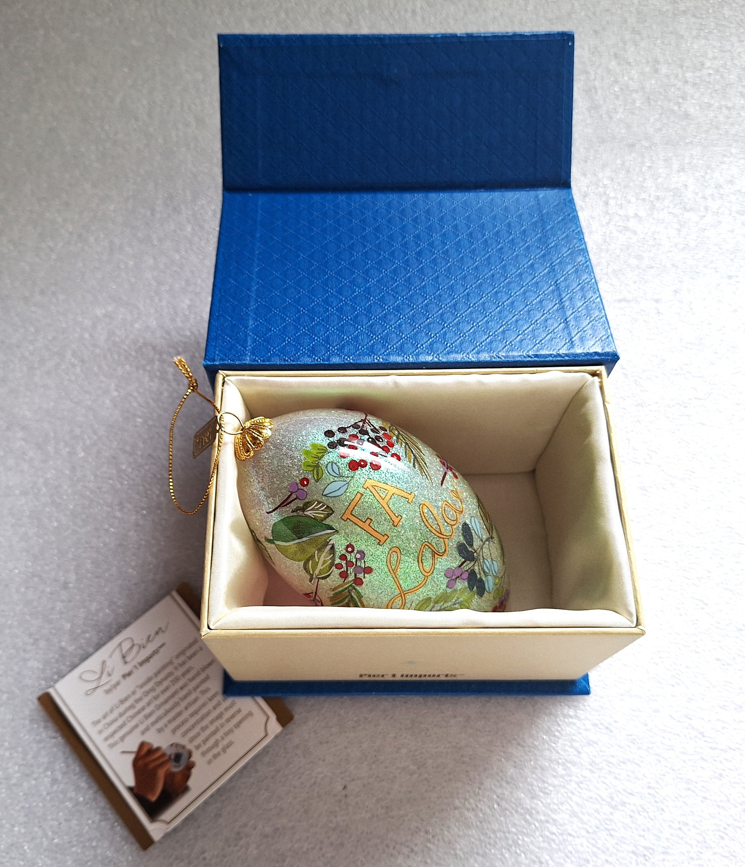 Pier 1 Imports Li Bien 2017 Fa La La Ornament
