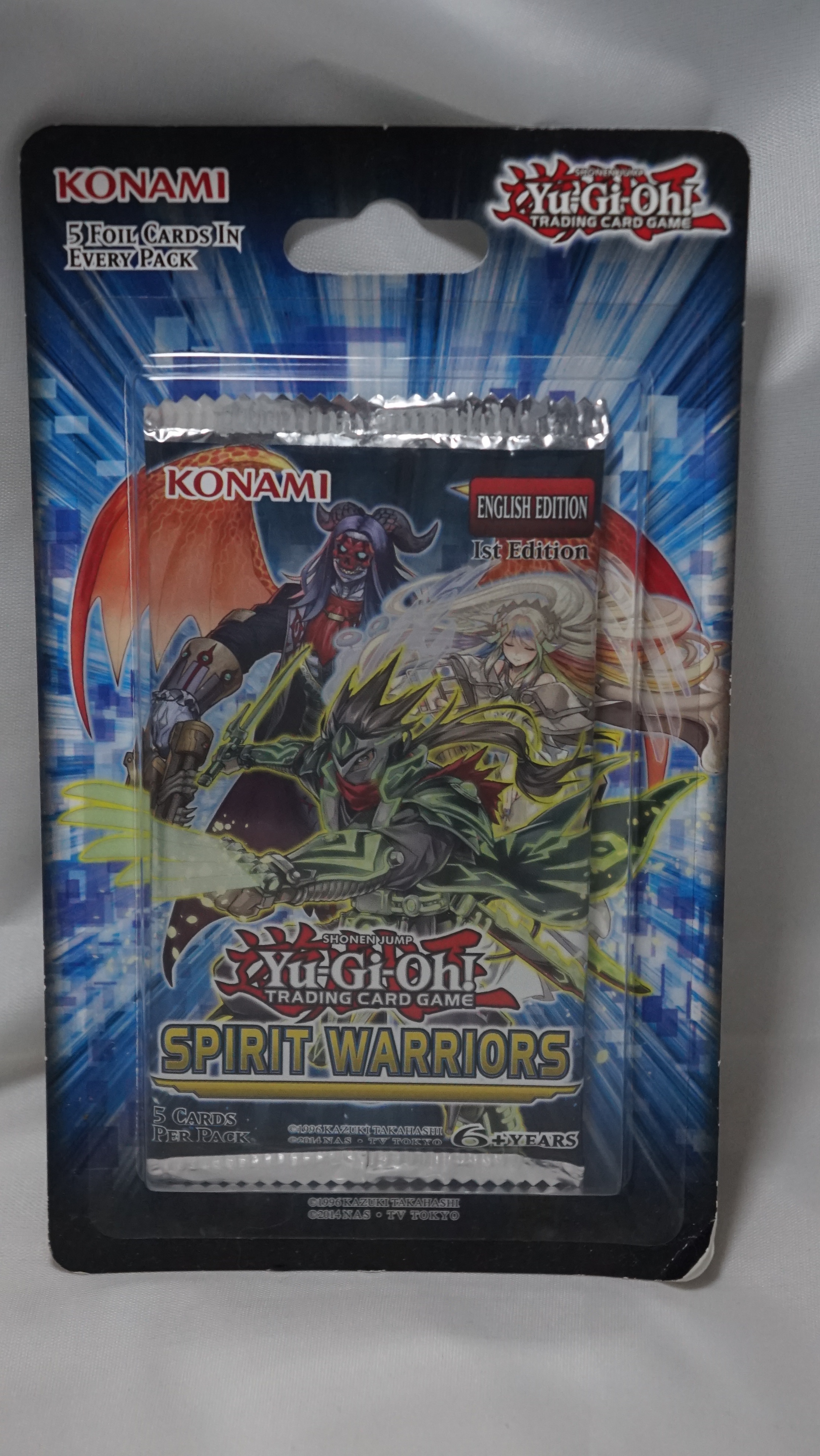 Yu-Gi-Oh Spirit Warriors 1st Edition Booster Pack Blister Englis