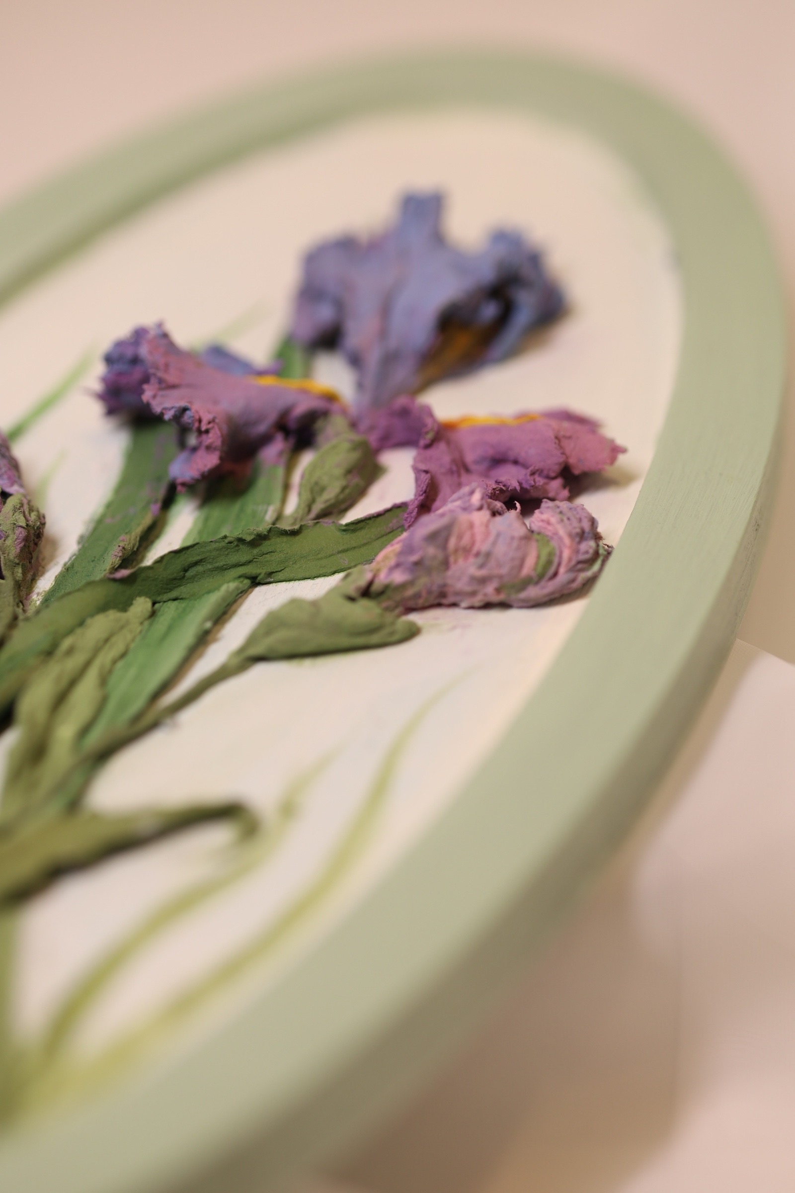 Iris Flower 3D painting - photo 2