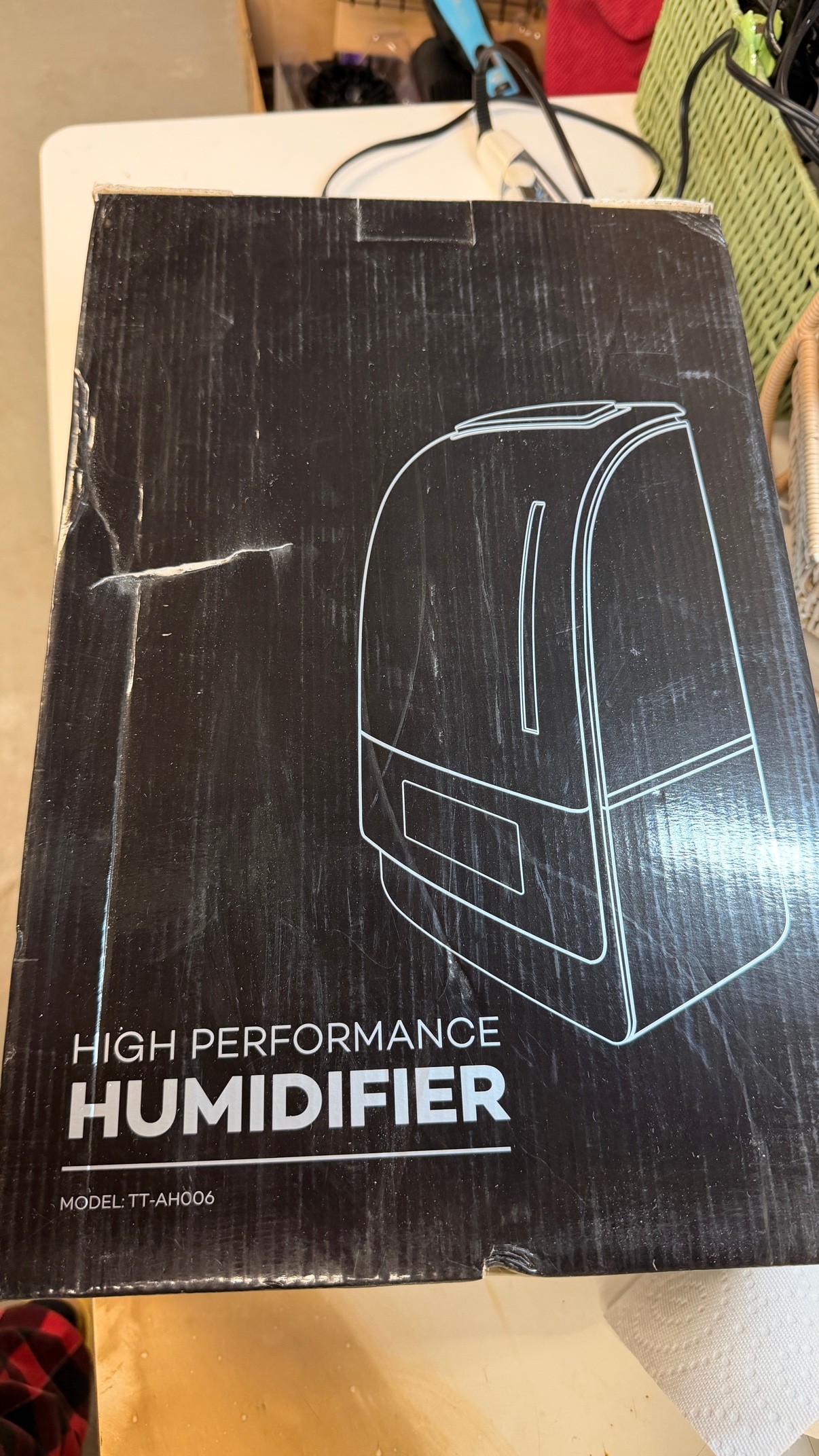 TaoTronics 5.5L Cool & Warm Mist Humidifier - Brand New