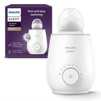 New Philips Avent Fast Baby Bottle Warmer, SCF358/00