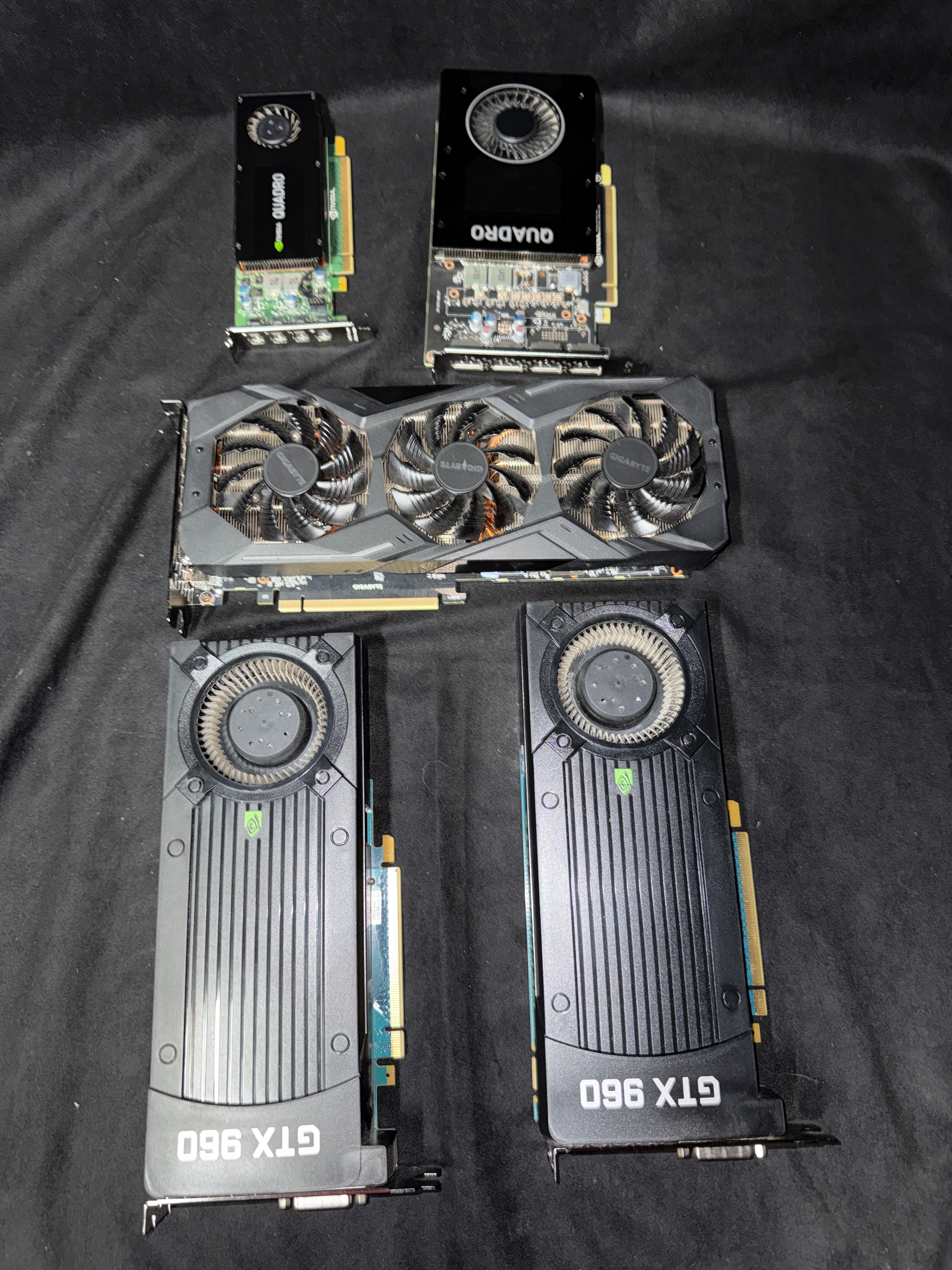 REFURBISHED (AS IS)  - NVIDIA and Gigabyte Graphics Cards