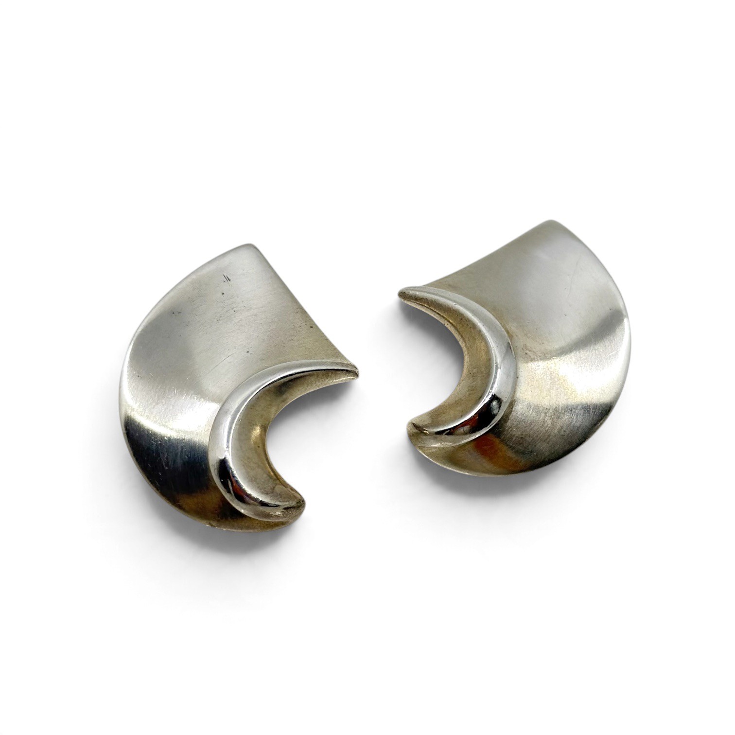 Hans Hansen for Georg Jensen sterling silver earrings #368 - photo 2