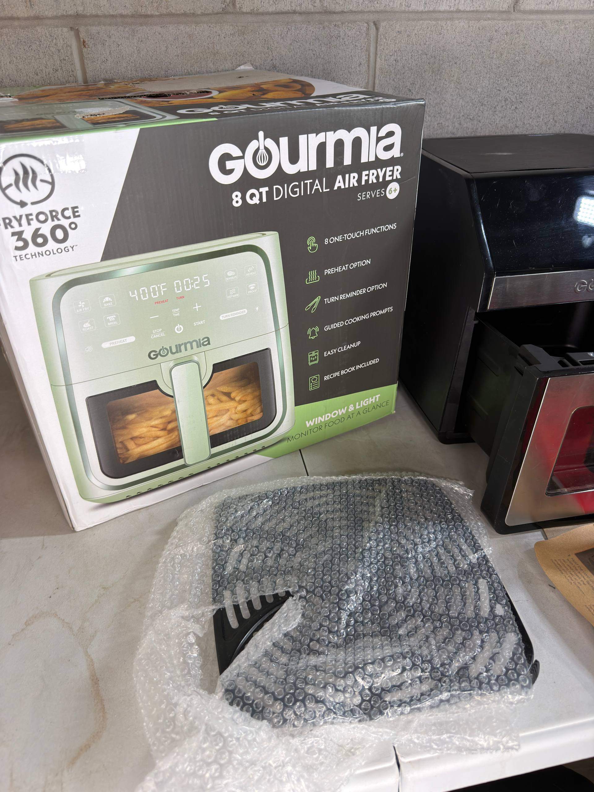 Gourmia GOURMIA Digital Air Fryer, 7.5 Liter with Window and - photo 3