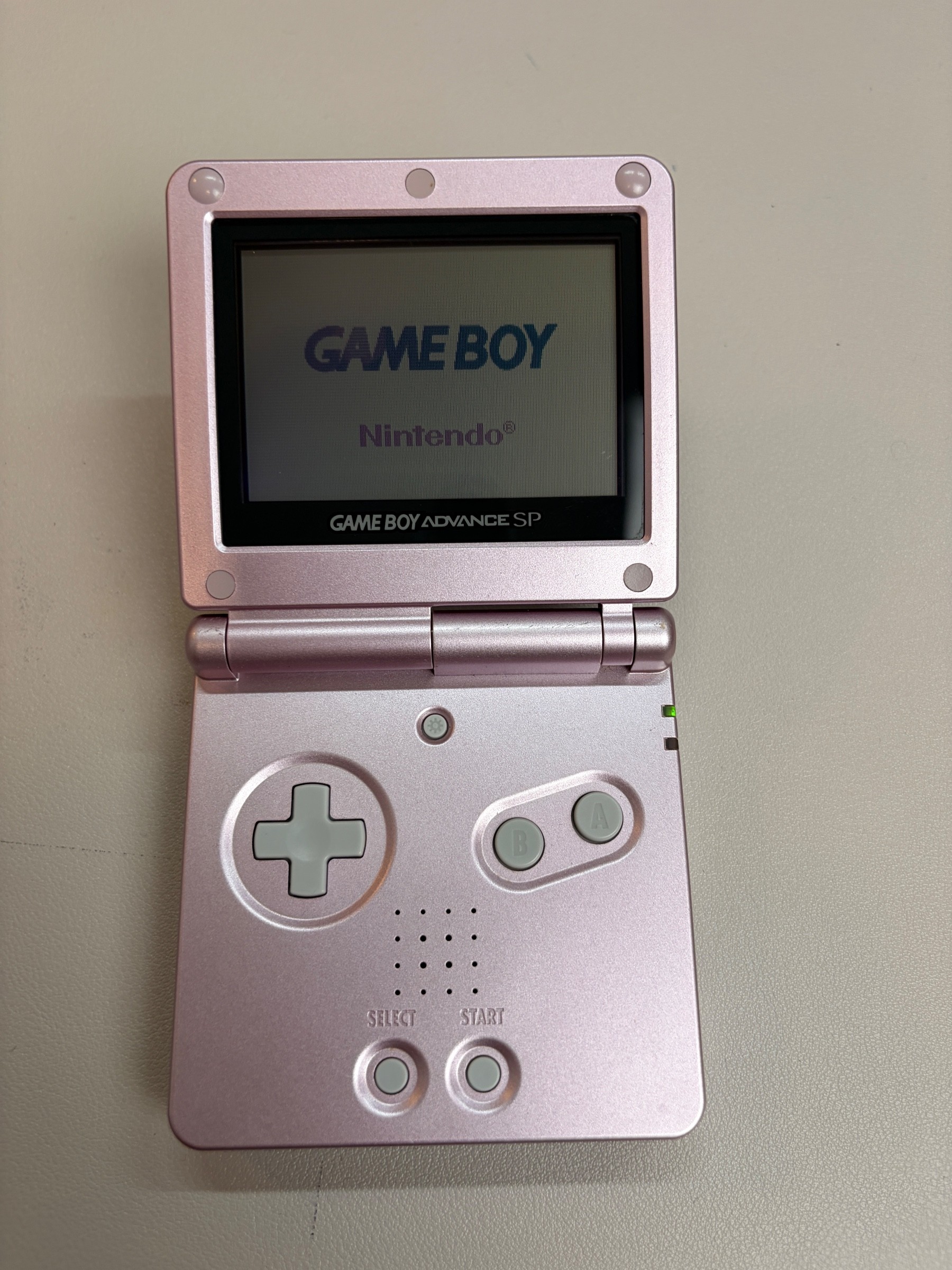 Nintendo Game Boy Advance SP — AGS-001 Frontlit, Pink
