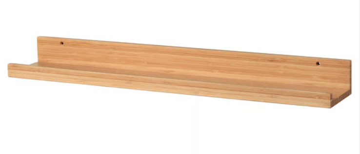Bamboo Picture Ledge – Brand New – $10 - photo 2