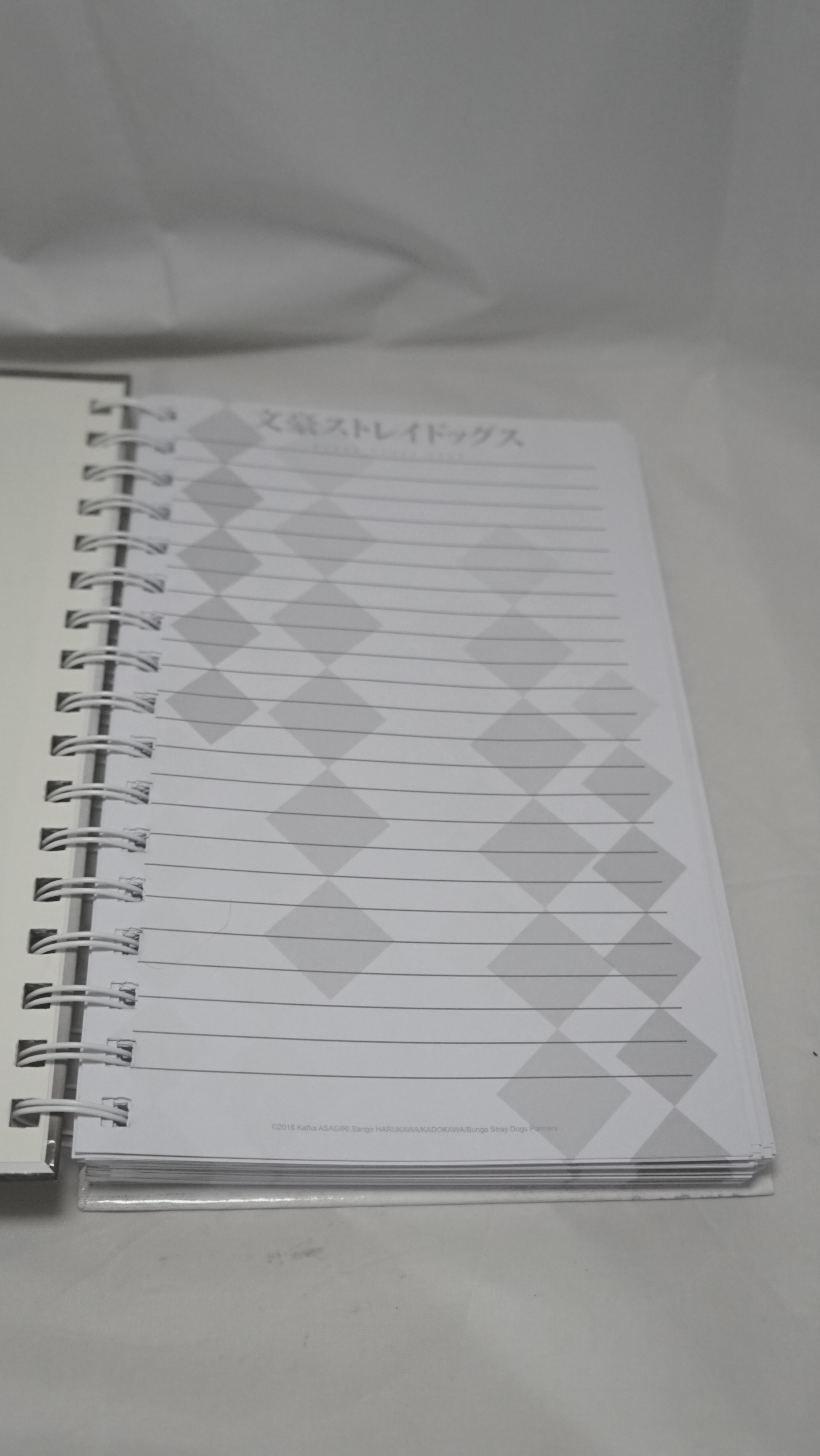 Bungo Stray Dogs Spiral Lined Notebook Great Eastern Crunchyroll - photo 3
