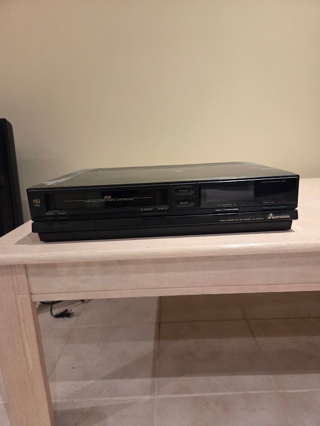 Vintage Mitsubishi VHS VCR