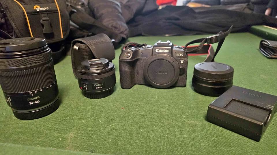 Canon EOS RP Full-Frame Kit + RF 24-105, EF 50mm, EF-RF Adapter