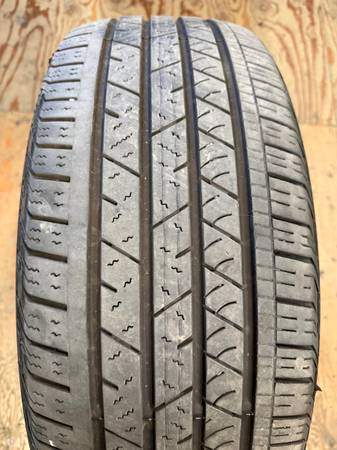 1 X single 235/55/19 Continental Sport contact LX Sport with 65%