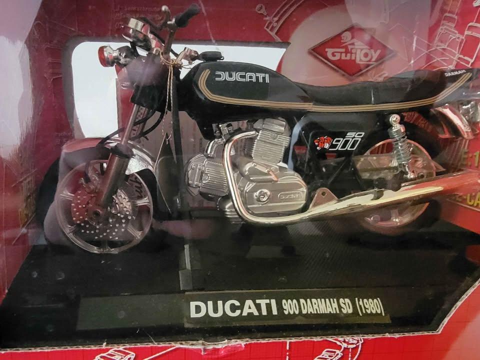 Guiloy ducati 900 darmah 1/10 die-cast Motorcycle - photo 2
