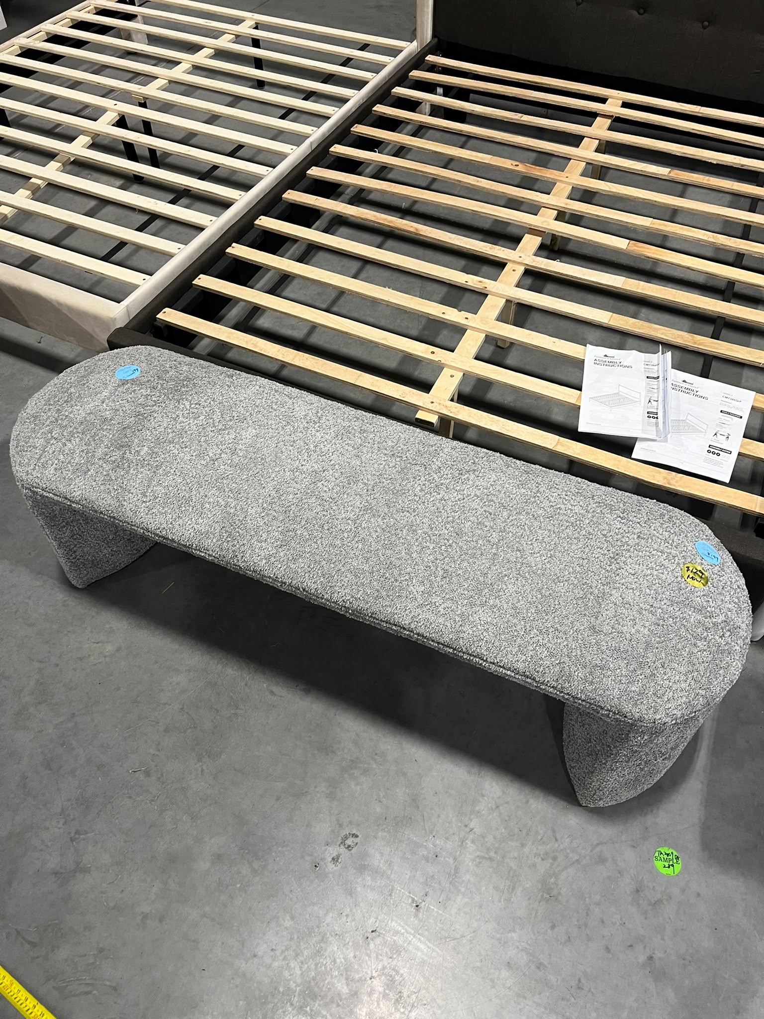 Bed End Bench $109–$139 🛋️ Brand New – Fabric & Leather - photo 3