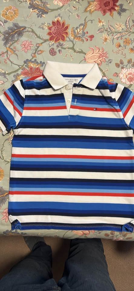 Tommy Hilfiger Polo Shirt Kids L Size 12-14 yrs -USED