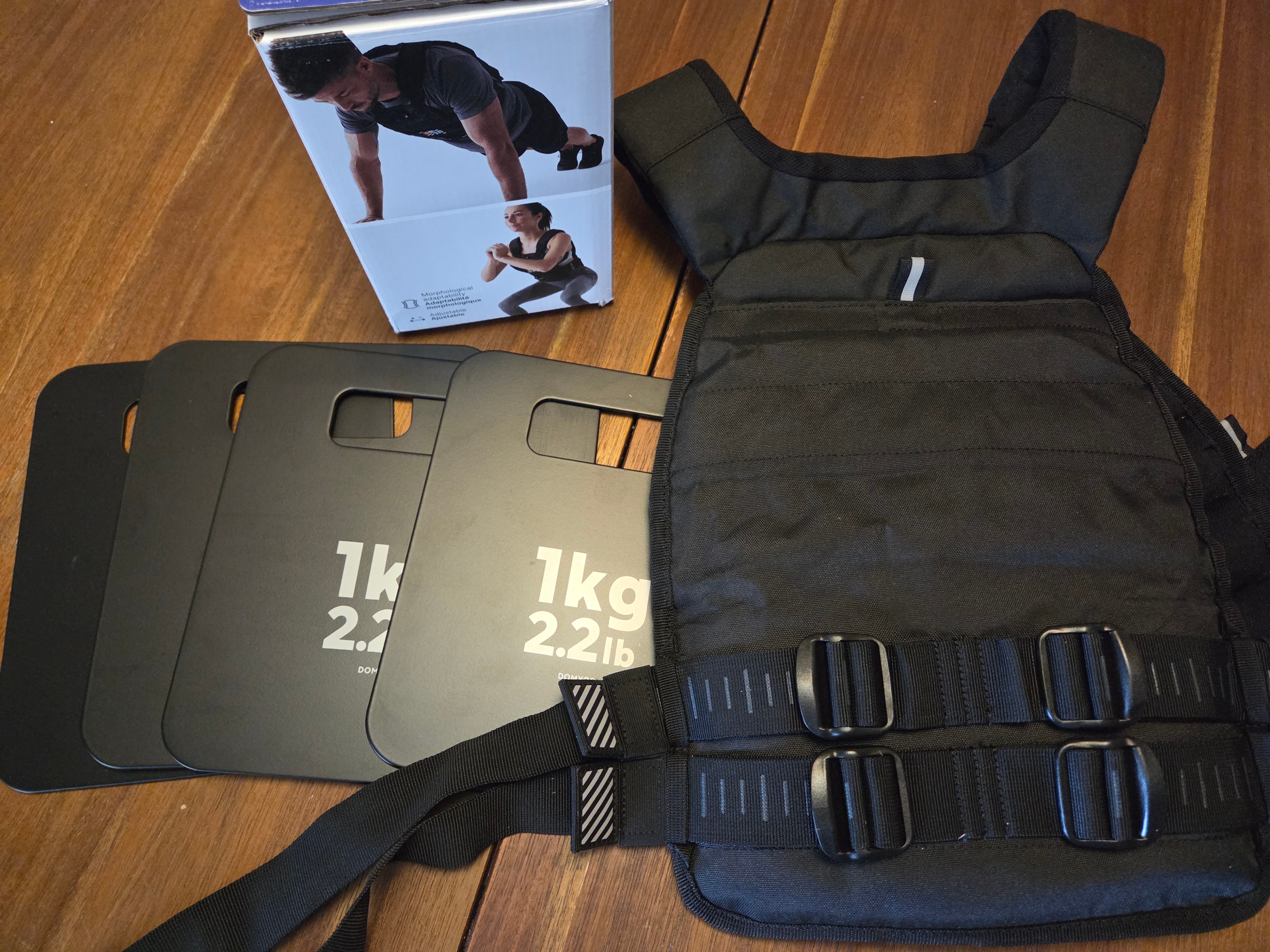 Domyos Weighted Vest 6-10 kg – Worn Once - photo 3