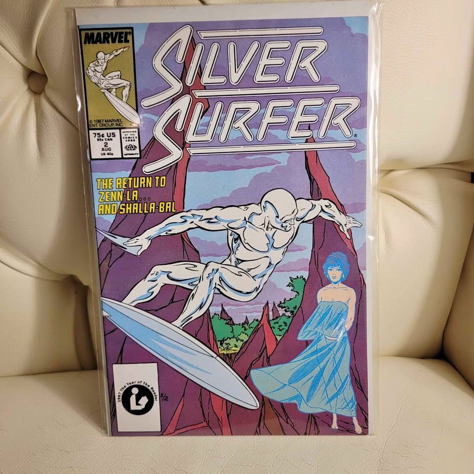 Silver Surfer #2 - Marvel Comics Aug 1987 - The Return to