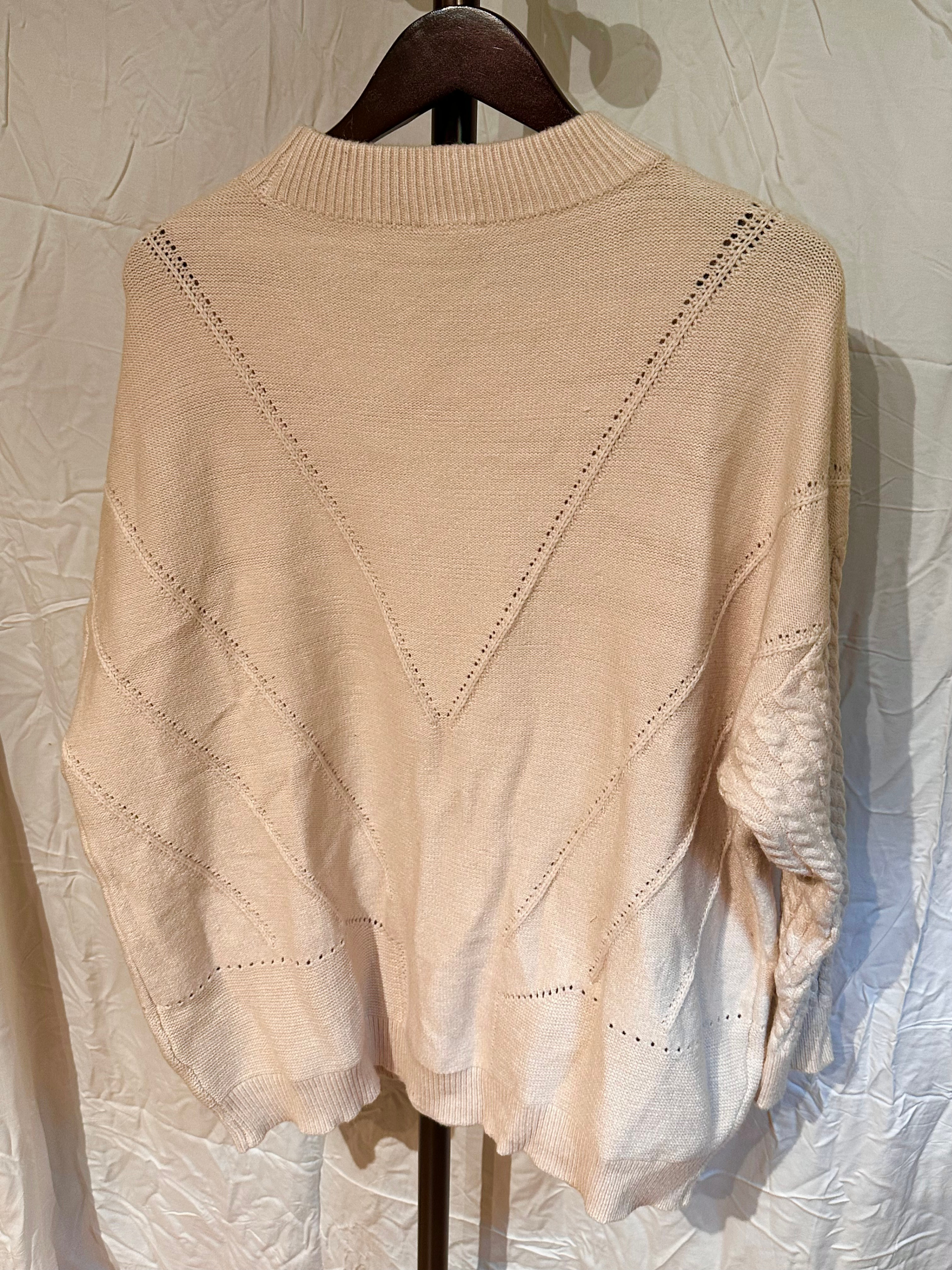 Lace-Detailed Sweater (3XL) - photo 2