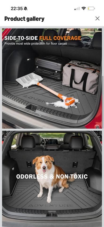 MSRP $110 NEW! Trunk Cargo Mat for Chevy Equinox/GMC Terrain - photo 5