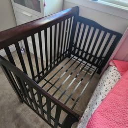 Dream On Me Ashton 5 in 1 Convertible Crib, Espresso - photo 3