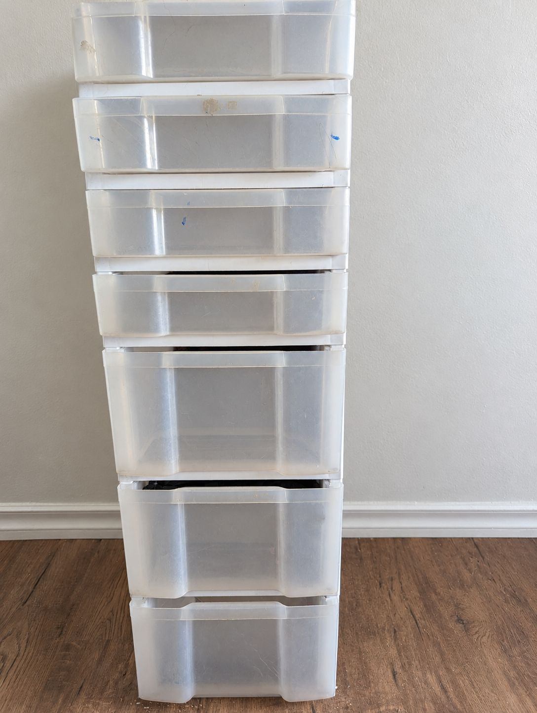 Moving Sale – 7-Drawer Plastic Storage Tower