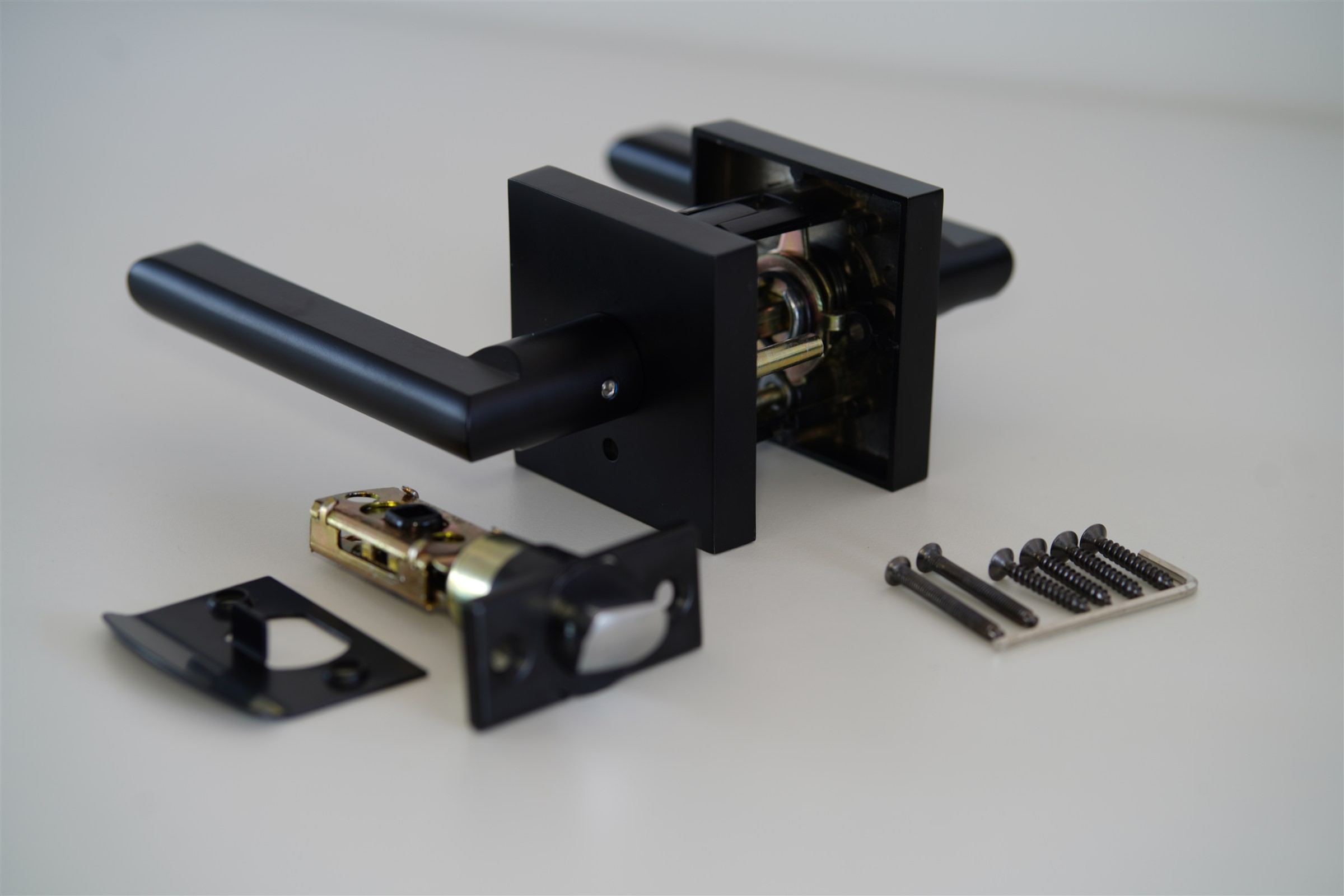 New KJ Keyed Entrance Door Lever