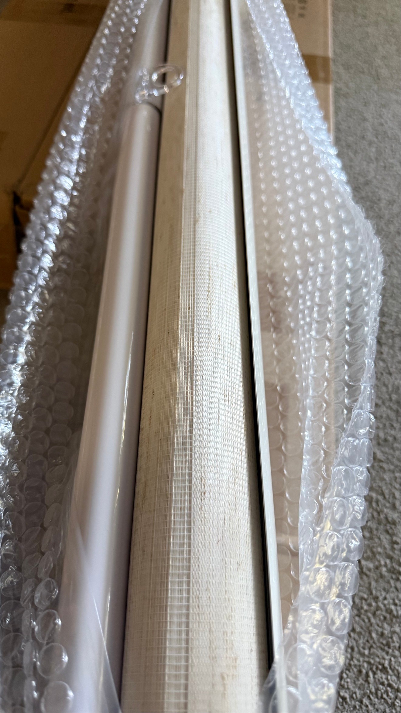 4X 41"W x 72"H Cordless Zebra Blinds, Wood Grain - photo 4