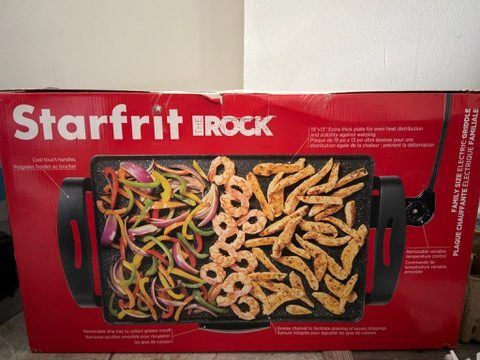 Starfrit The Rock Electric Grill