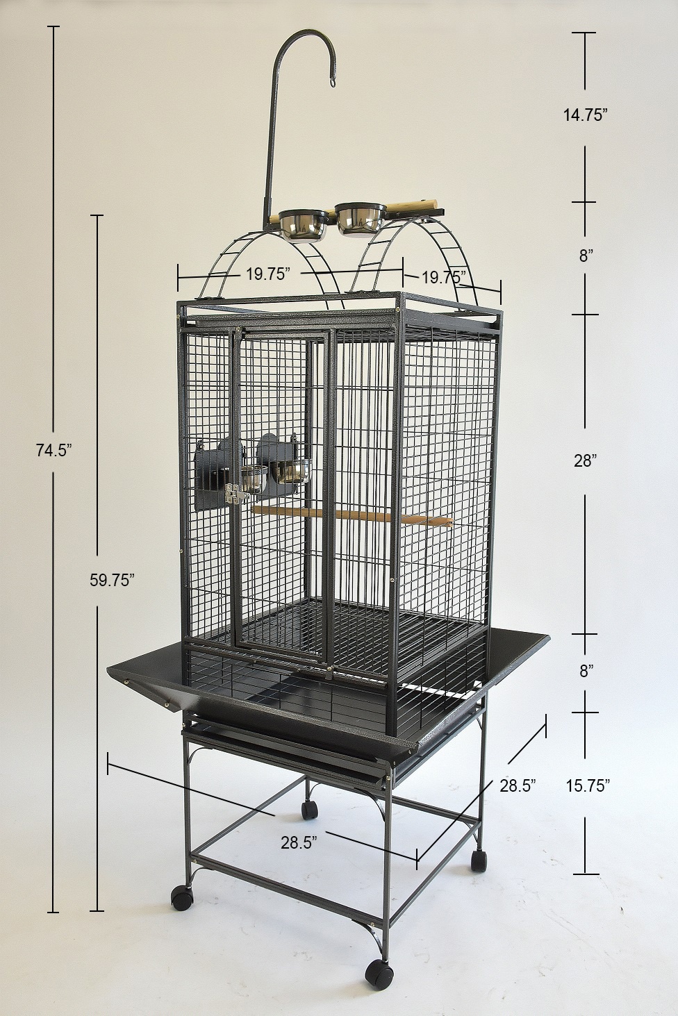 20x20" Play Top Parrot Cage - photo 2