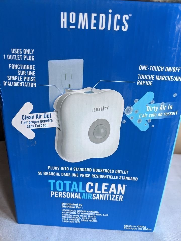 Personal UV Air Sanitizer, reduces bacteria, motion light - photo 5