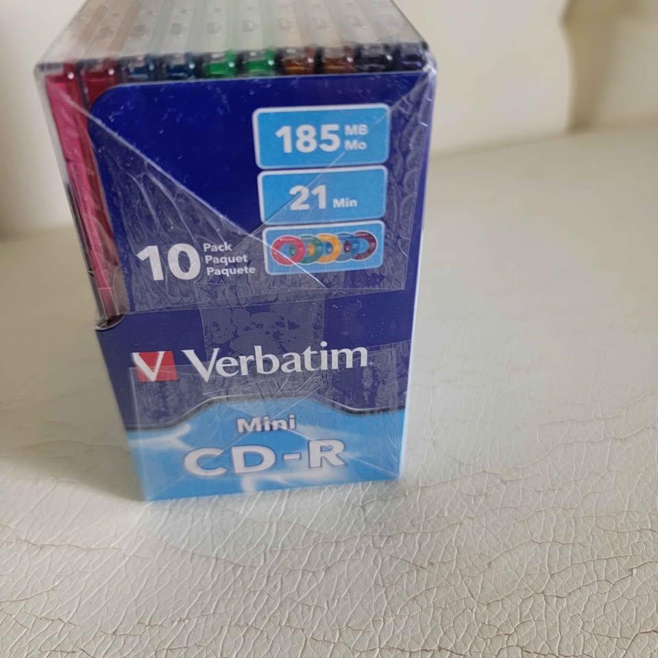 10-pack of Verbatim Pocket Mini CD-R recordable discs (Model - photo 2