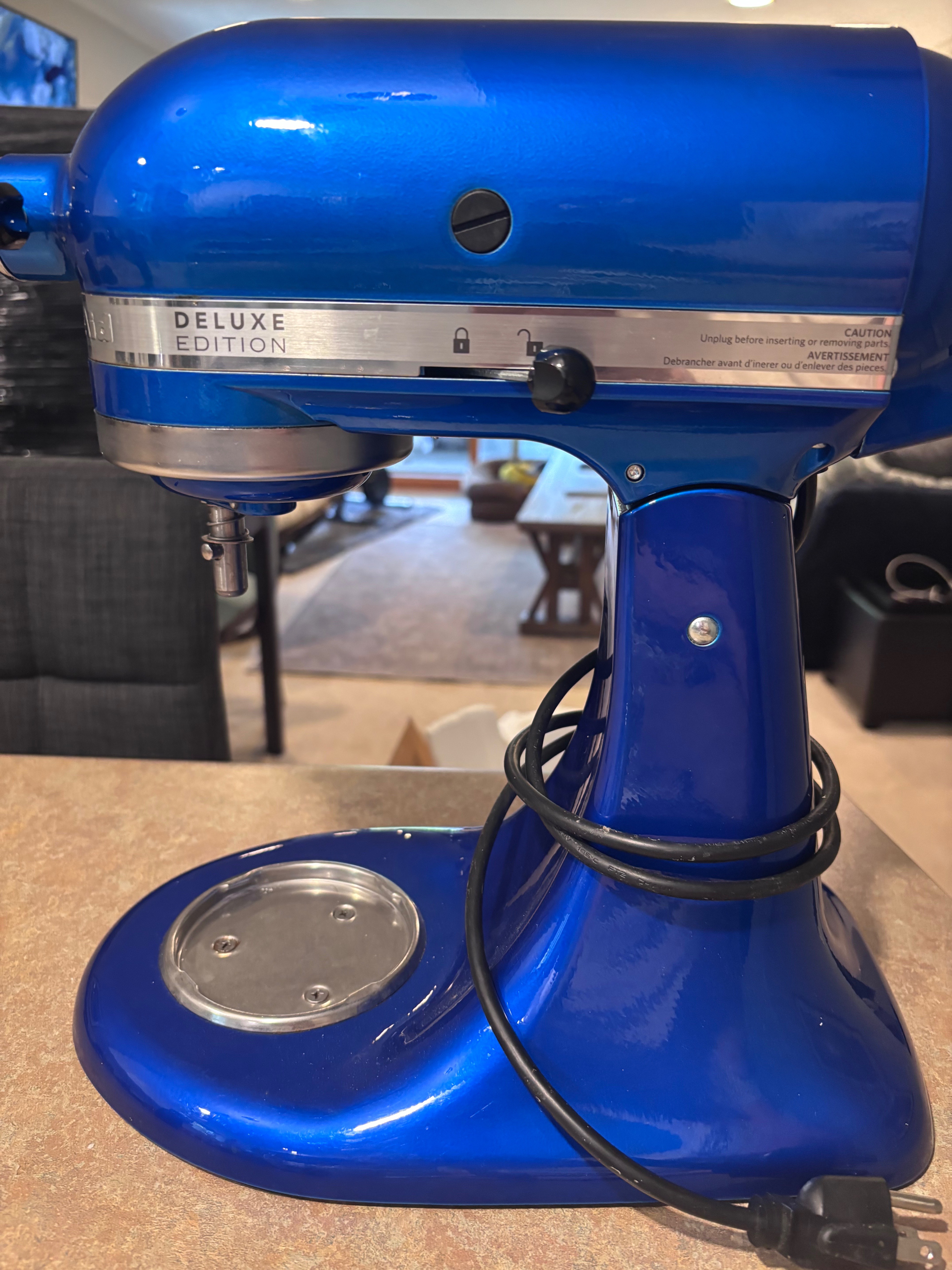 KitchenAid Deluxe Stand Mixer – Blue 💙 - photo 3
