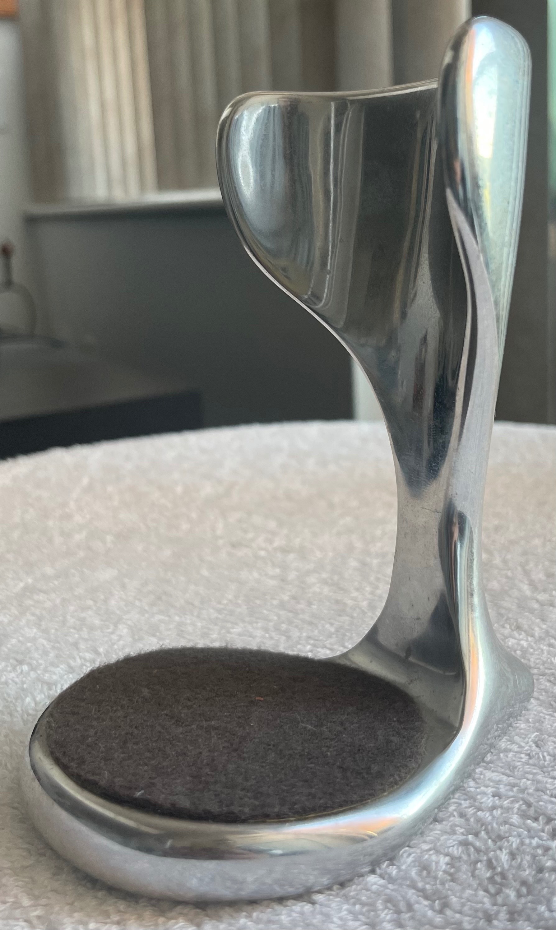 Vintage Hoselton Aluminum Wine Bottle Holder #2023