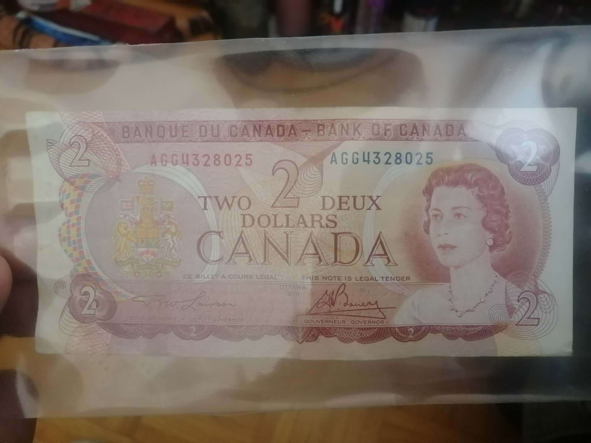 Antique Queen Elizabeth Canada TWO