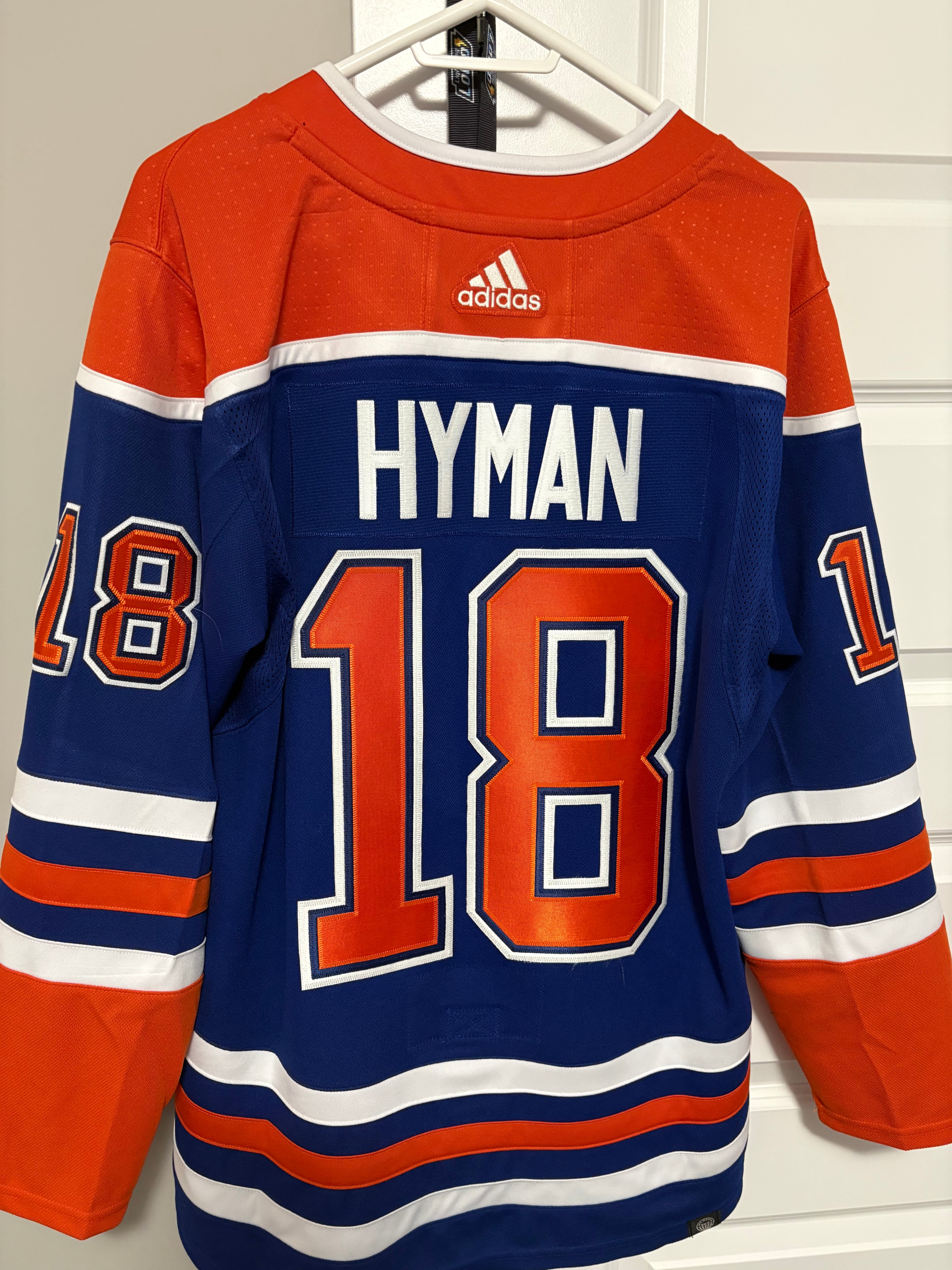 Adidas Edmonton Oilers Hyman 18 Jersey Size 50