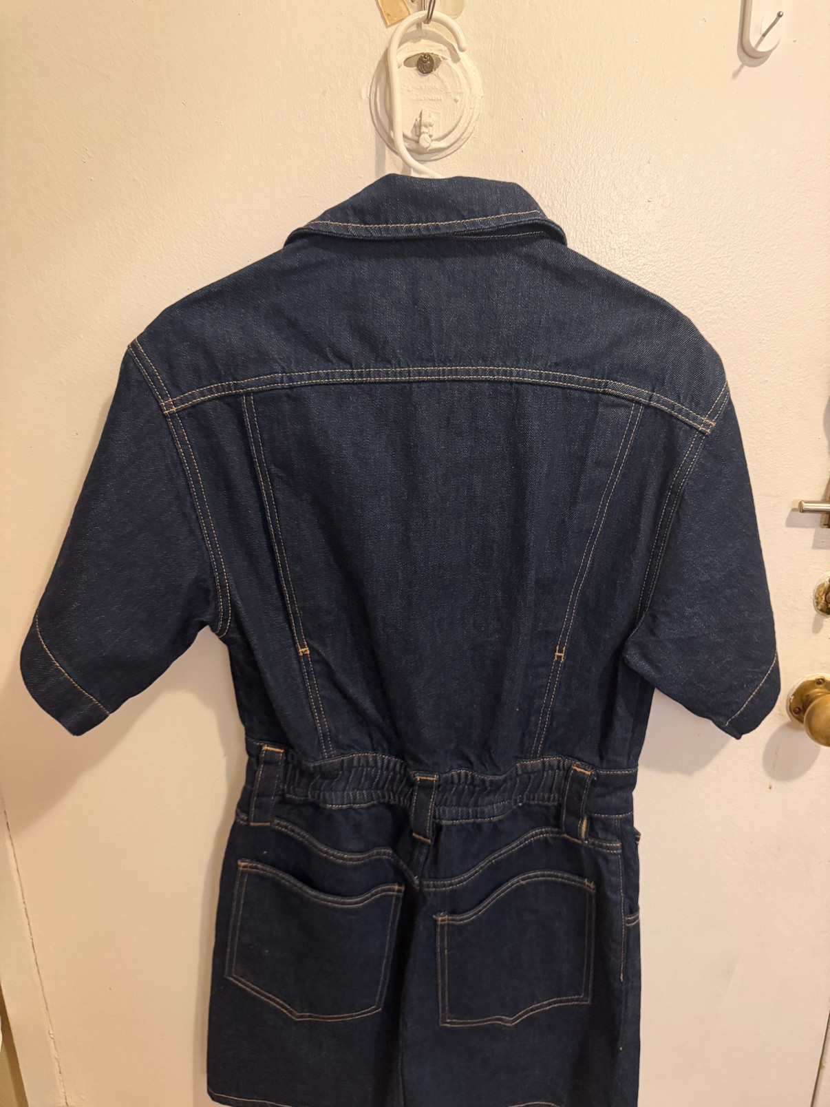 FRAME Denim Short Sleeve Romper S NWT - photo 2