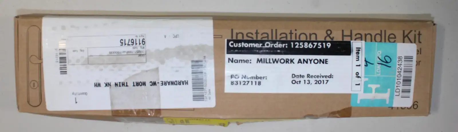 New Andersen Traditional Storm Door Handle Set - Satin Nickel - photo 4