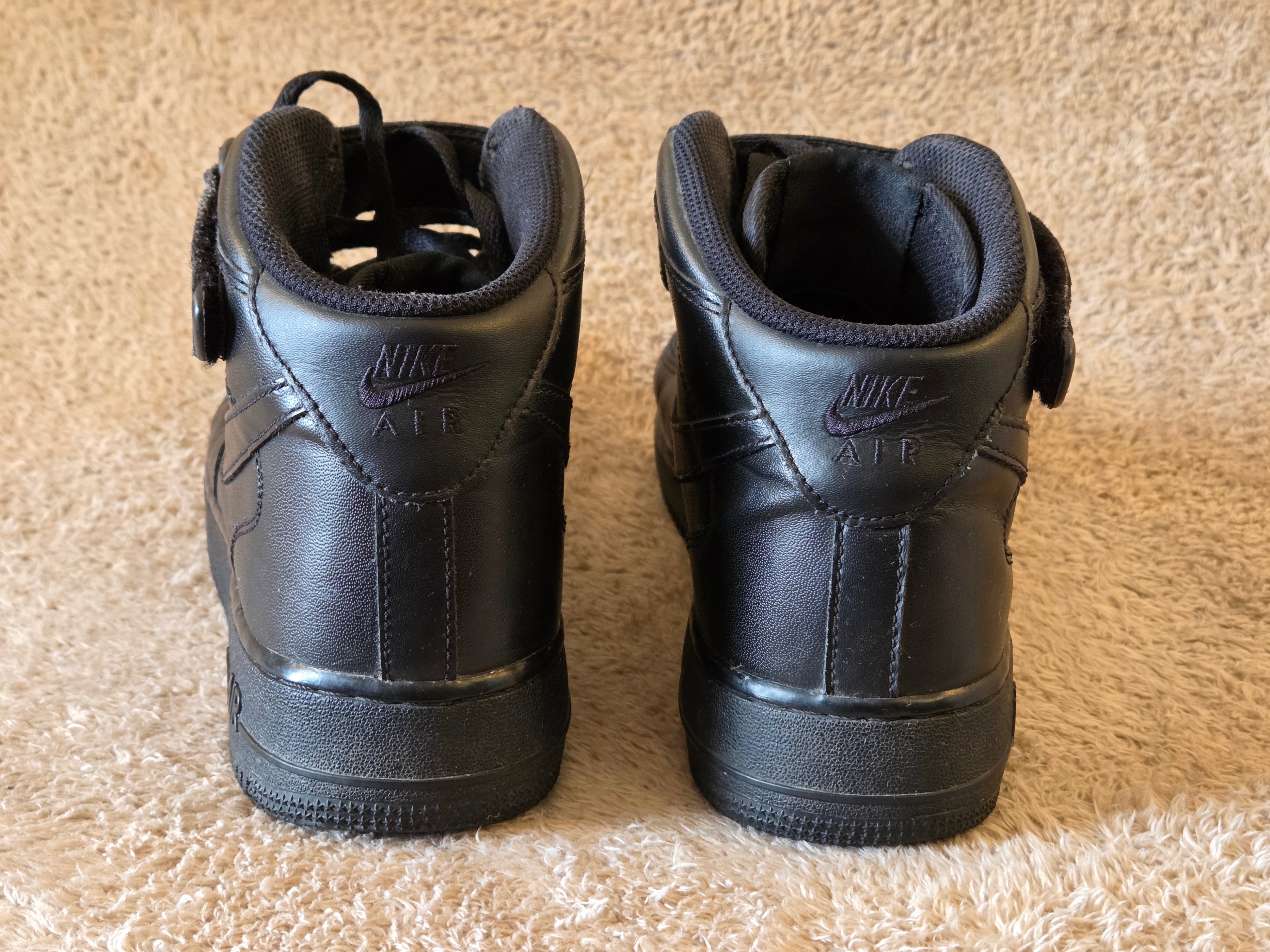 Nike Air Force 1 Mid '07 Triple Black Men's US 10 - photo 3