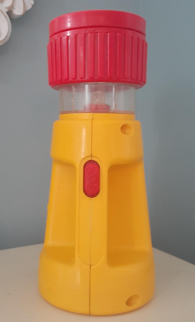 Vintage 1989 Fisher Price Flashlight Lantern 4 settings # 2324 - photo 4