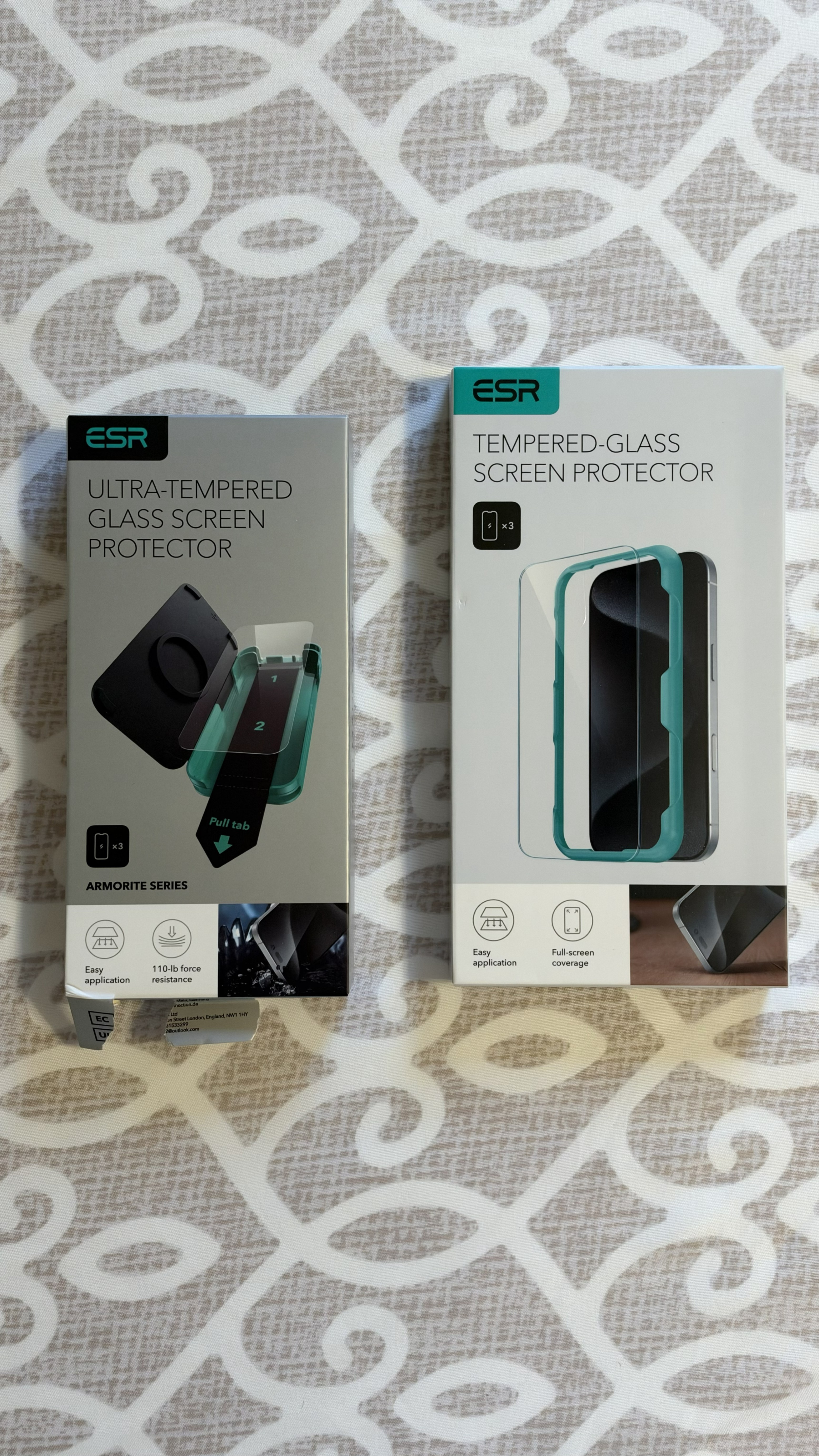ESR iPhone 16/17 Pro Screen Protectors