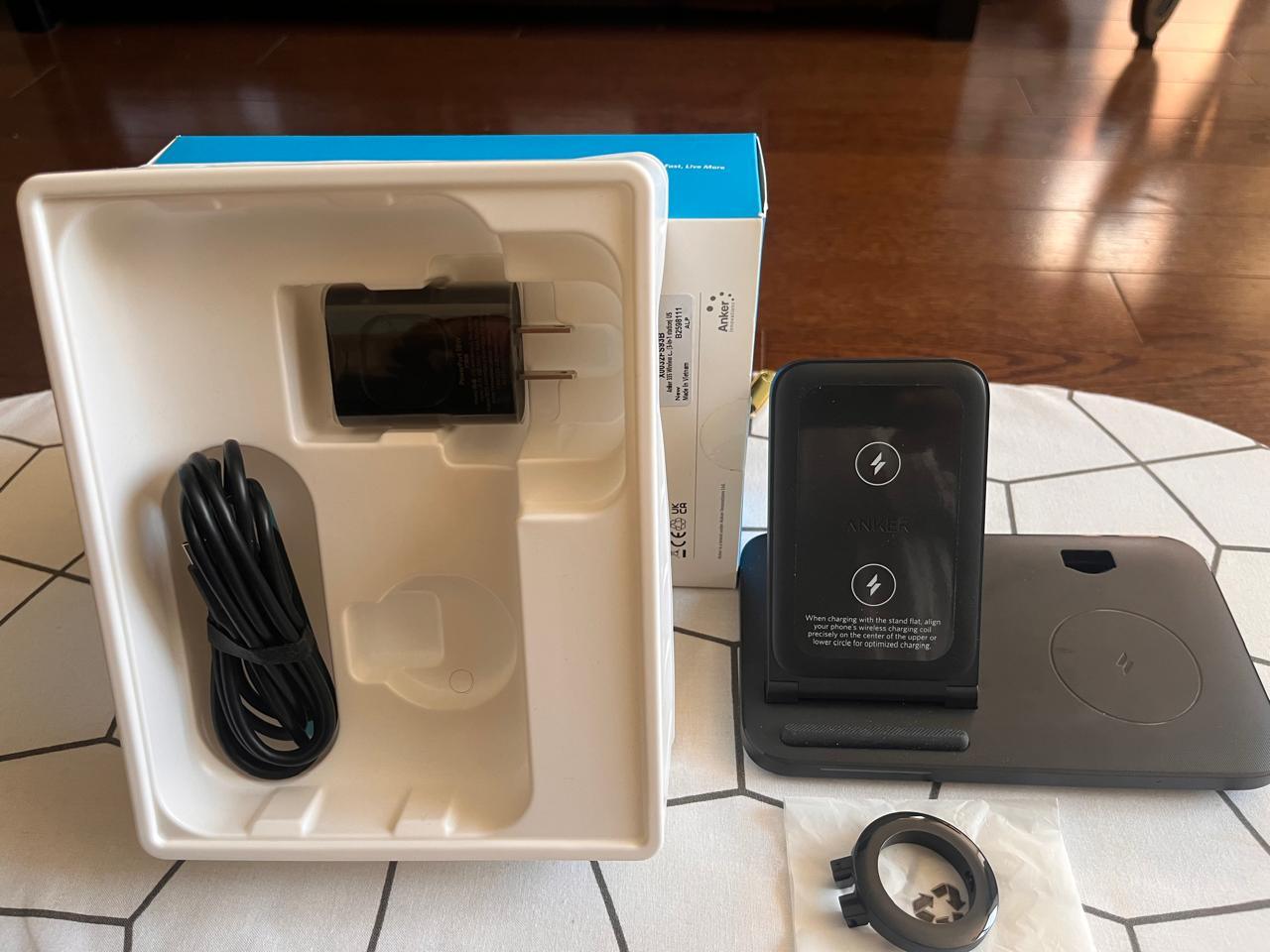 Anker 335 Wireless Charger (3-in-1 Station)