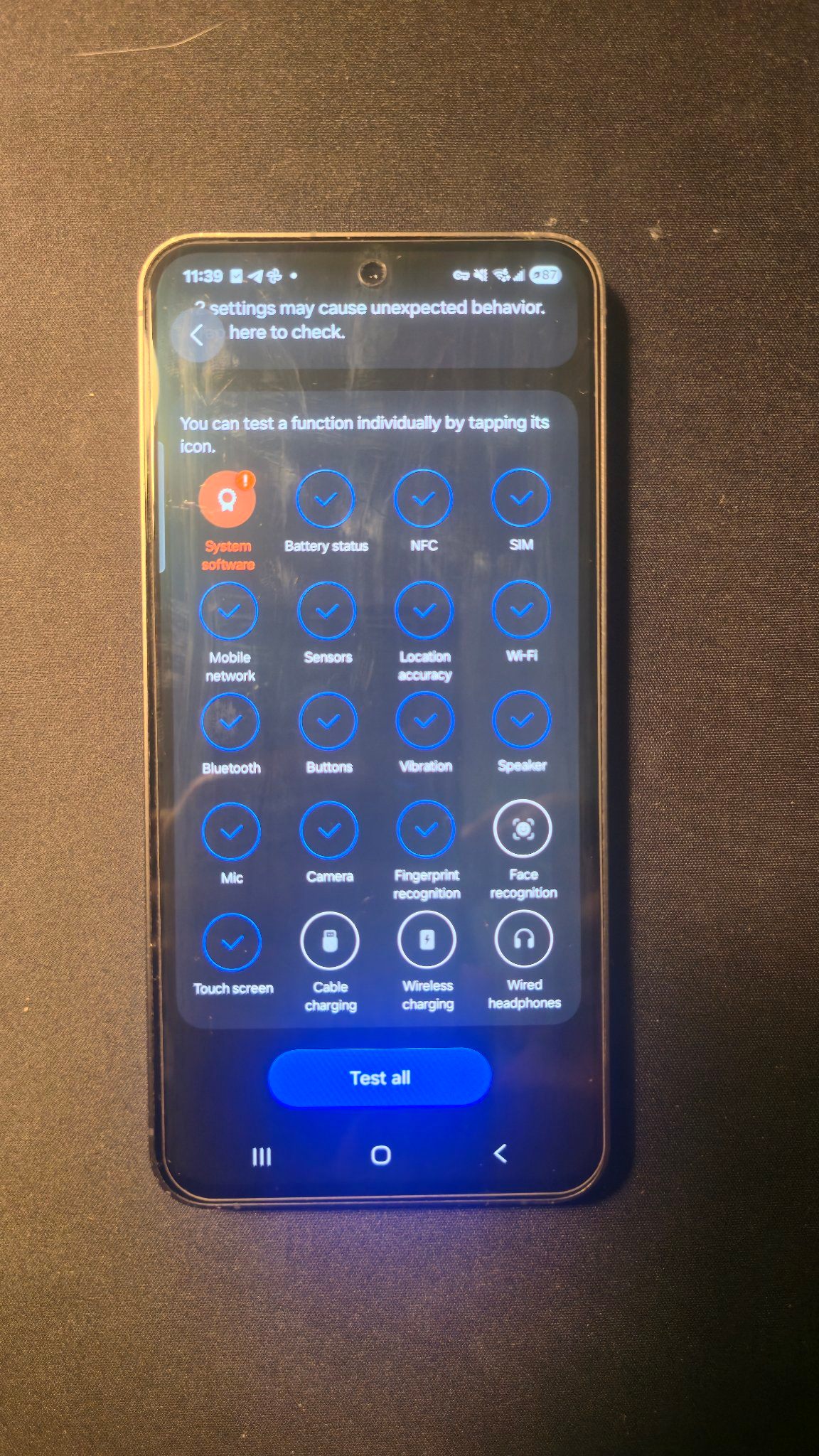 Samsung Galaxy S24 FE 128GB – Graphite, Unlocked, All Works - photo 4