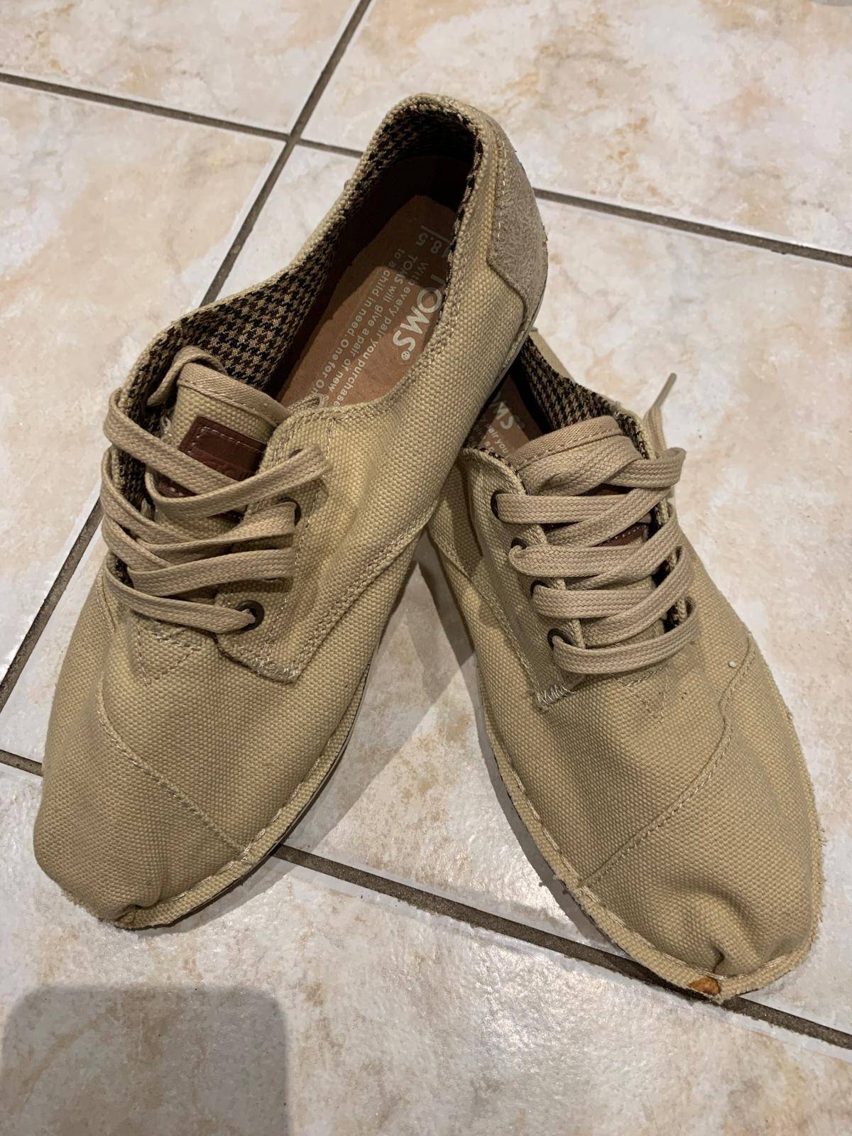 TOMS Cordones men's canvas lace-up casual shoes 8.5 - photo 4