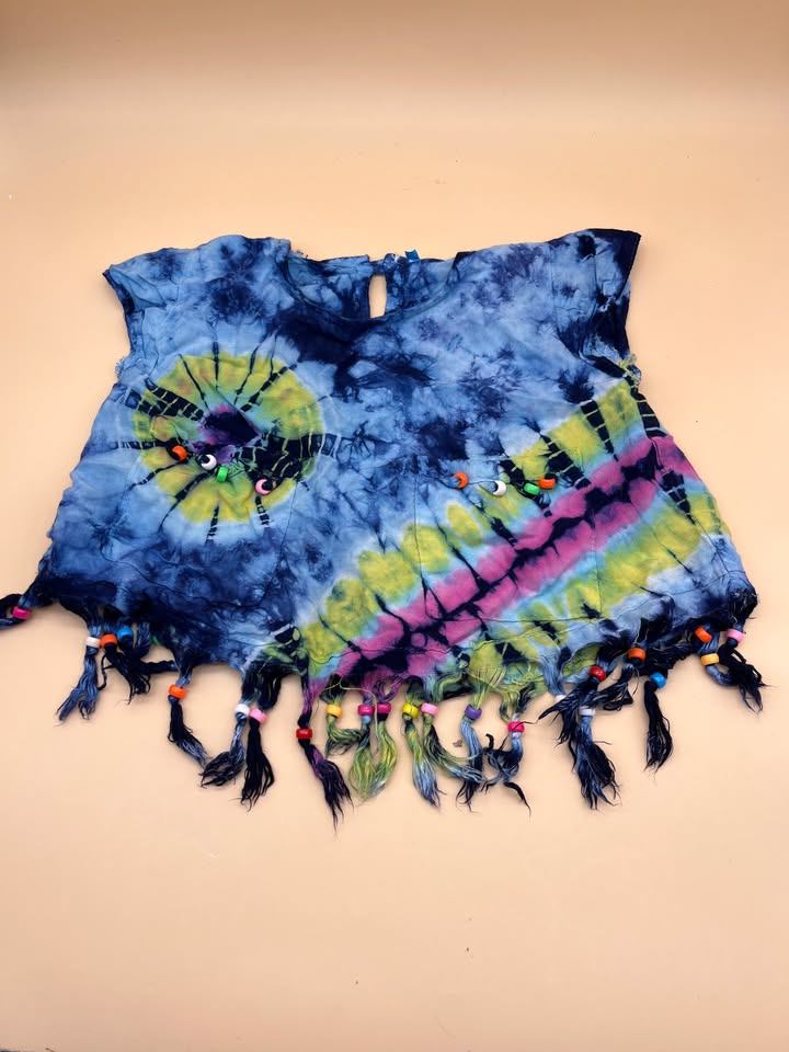 FREE - Tie-Dye Poncho / Top
