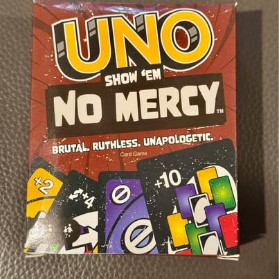 No Mercy Party Card Game – 168 Cards, Brand New Sealed