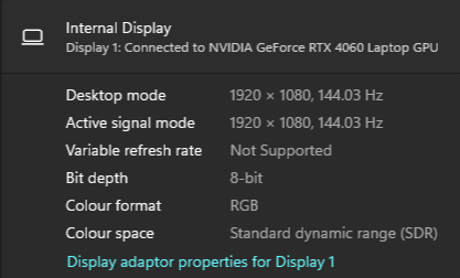 MSI Katana 17 Gaming Laptop – i9-13900H, RTX 4060, 16GB RAM - photo 3