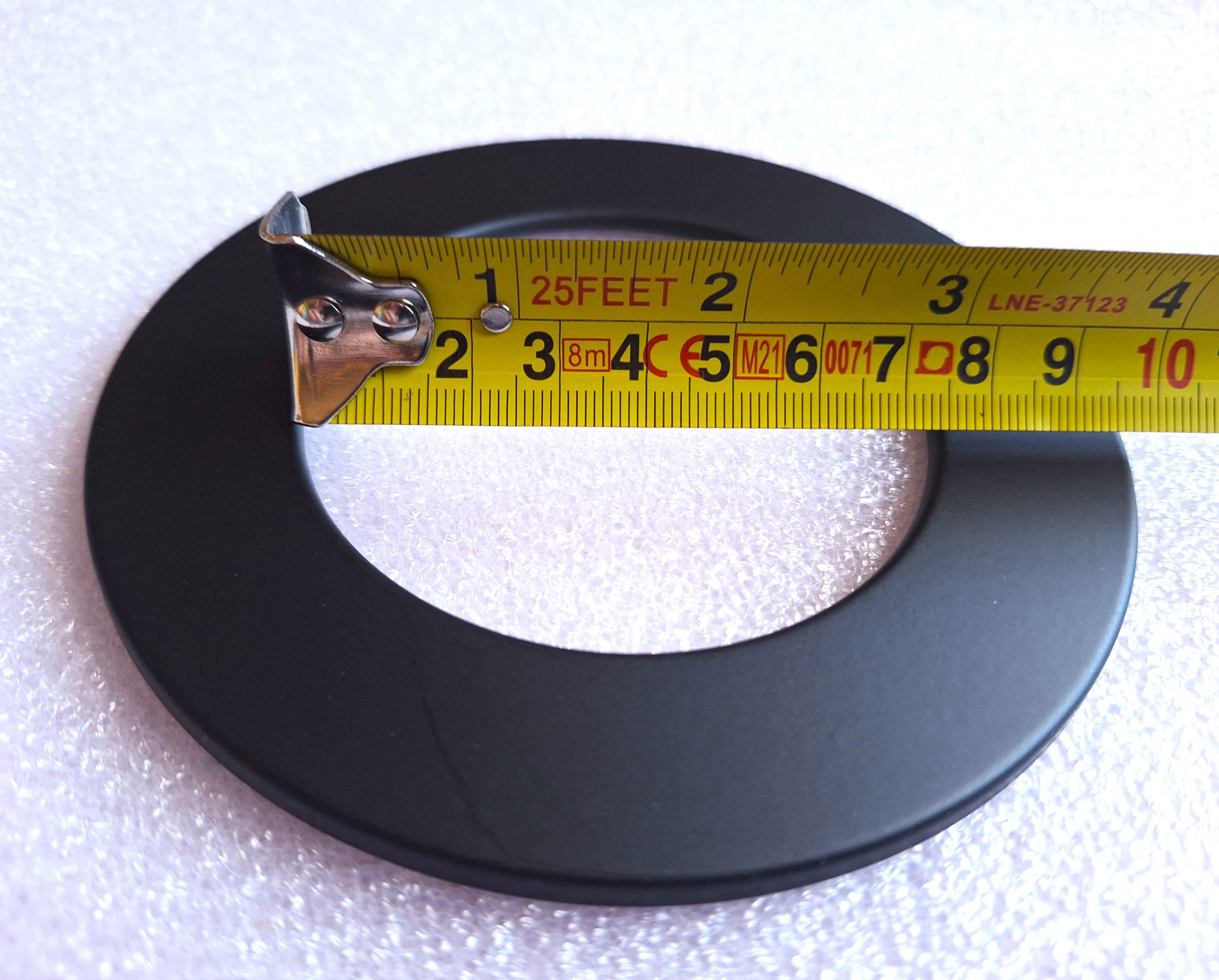 59 Black Circular Trim Rings for Slim Fixtures - photo 4