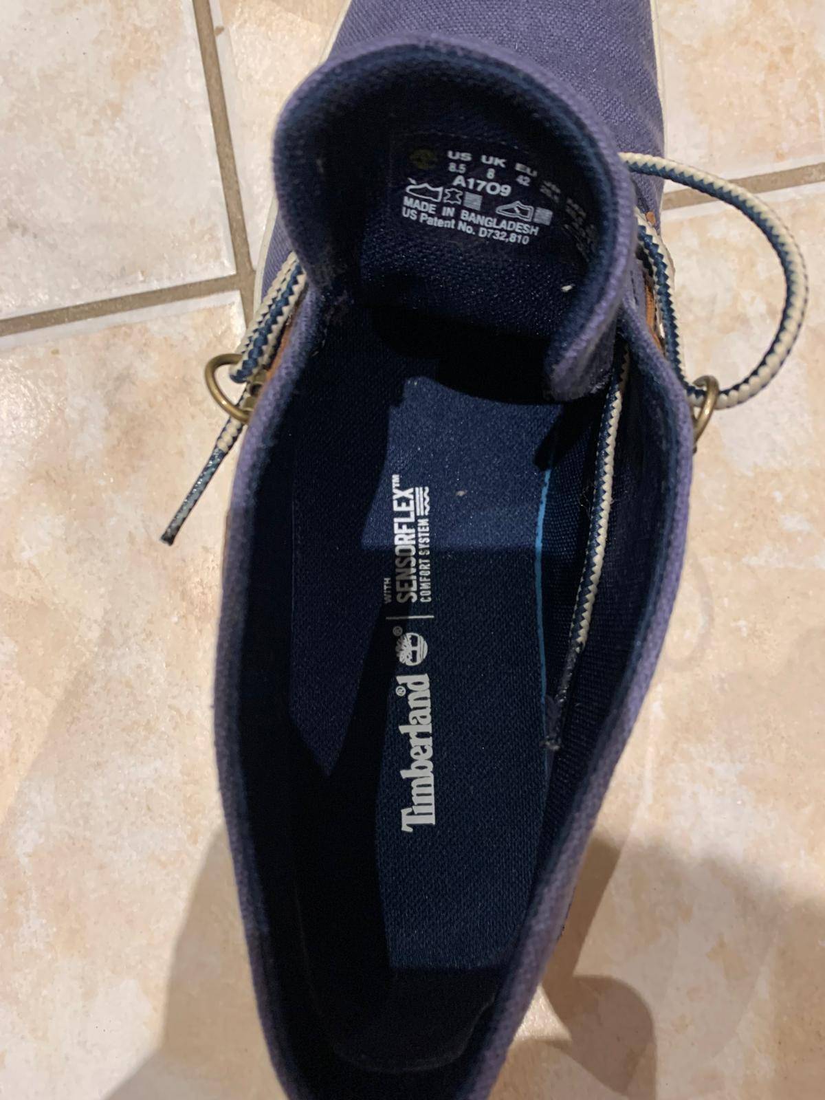 Timberland Amherst Chukka Canvas Lace-Up  Blue/Vintage Indigo - photo 2