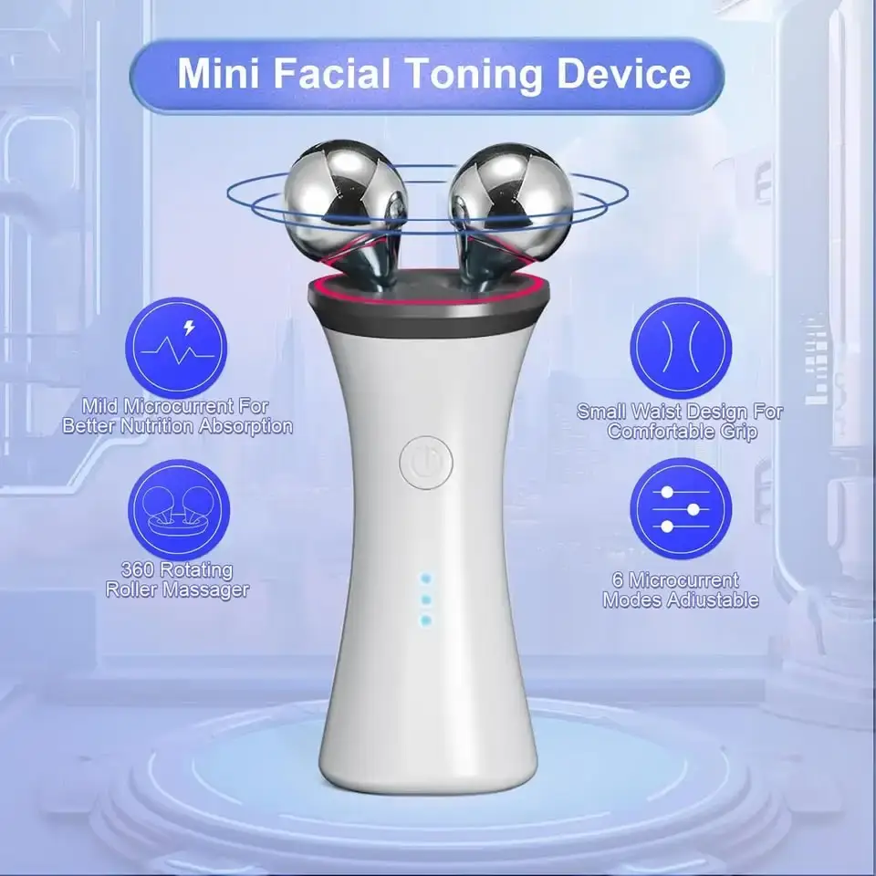 Microcurrent Facial Device-Face Massager Electric Face Lifting - photo 2